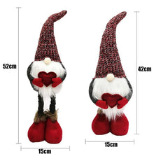 Заредете изображение във визуализатора на галерията – Christmas decoration elf on telescopic legs RC-K-280 red
