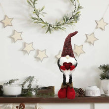 Заредете изображение във визуализатора на галерията – Christmas decoration elf on telescopic legs RC-K-280 red
