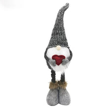 Заредете изображение във визуализатора на галерията – Christmas decoration elf on telescopic legs RC-K-1215 gray
