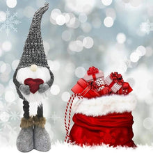 Заредете изображение във визуализатора на галерията – Christmas decoration elf on telescopic legs RC-K-1215 gray
