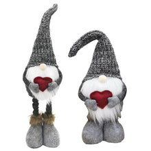 Заредете изображение във визуализатора на галерията – Christmas decoration elf on telescopic legs RC-K-1215 gray
