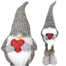 Заредете изображение във визуализатора на галерията – Christmas decoration elf on telescopic legs RC-K-1215 gray
