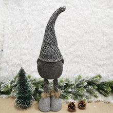 Заредете изображение във визуализатора на галерията – Christmas decoration elf on telescopic legs RC-K-1215 gray
