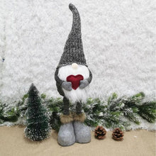 Заредете изображение във визуализатора на галерията – Christmas decoration elf on telescopic legs RC-K-1215 gray
