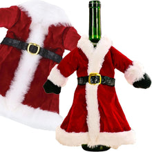 Заредете изображение във визуализатора на галерията – Christmas bottle cover "Santa Claus Costume" pattern RC-K-300 multicolor
