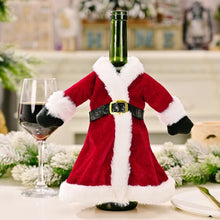 Заредете изображение във визуализатора на галерията – Christmas bottle cover "Santa Claus Costume" pattern RC-K-300 multicolor
