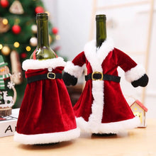 Заредете изображение във визуализатора на галерията – Christmas bottle cover "Santa Claus Costume" pattern RC-K-300 multicolor
