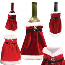 Заредете изображение във визуализатора на галерията – Christmas bottle cover "Christmas dress" pattern, RC-K-301 multicolor
