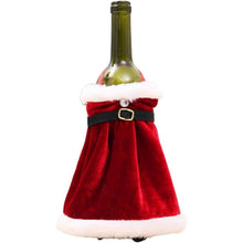 Заредете изображение във визуализатора на галерията – Christmas bottle cover "Christmas dress" pattern, RC-K-301 multicolor
