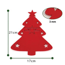 Заредете изображение във визуализатора на галерията – Christmas cutlery mat set RC-K-308 4 pcs red
