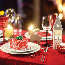 Заредете изображение във визуализатора на галерията – Christmas cutlery mat set RC-K-308 4 pcs red
