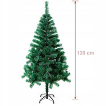Заредете изображение във визуализатора на галерията – Artificial Christmas tree with stand Fir 120 cm RC-K-488 green
