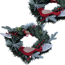 Заредете изображение във визуализатора на галерията – Christmas wreath decoration 30 cm RC-K-512 green
