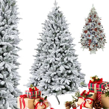 Заредете изображение във визуализатора на галерията – Artificial Christmas tree with stand Fir 180 cm RC-K-498 green / snowy
