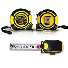 Заредете изображение във визуализатора на галерията – Measure steel tape 3 m x 16 mm with lock RC-K-1299 black yellow
