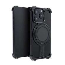 Заредете изображение във визуализатора на галерията – Case TITANIUM Bracket for IPHONE 16 PRO MAX black
