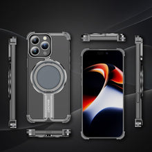 Заредете изображение във визуализатора на галерията – Case TITANIUM Bracket for IPHONE 16 PRO MAX black
