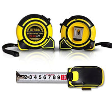Заредете изображение във визуализатора на галерията – Measure steel tape 5 m x 25 mm with lock RC-K-1301 black yellow
