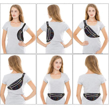 Заредете изображение във визуализатора на галерията – Adjustable waist bag RC-K-1070 black
