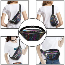 Заредете изображение във визуализатора на галерията – Adjustable waist bag RC-K-1070 black
