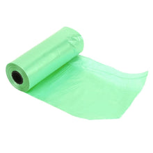 Заредете изображение във визуализатора на галерията – Plastic bags for dog excrement STRONG 8 rolls 120 pcs RC-K-777 green
