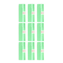 Заредете изображение във визуализатора на галерията – Plastic bags for dog excrement STRONG 8 rolls 120 pcs RC-K-777 green

