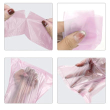 Заредете изображение във визуализатора на галерията – Plastic bags for dog excrement STRONG 8 rolls 120 pcs RC-K-778 pink
