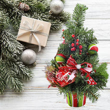 Заредете изображение във визуализатора на галерията – Decorative Christmas tree for desk 50 cm RC-K-432 green
