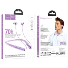 Заредете изображение във визуализатора на галерията – HOCO wireless earphones bluetooth ES71 orange smoothie
