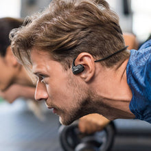 Заредете изображение във визуализатора на галерията – HOCO wireless earphones bluetooth with air conduction ES63 black
