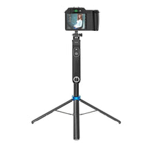 Заредете изображение във визуализатора на галерията – HOCO selfie stick with bluetooth remonte control K22 black
