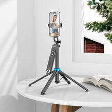 Заредете изображение във визуализатора на галерията – HOCO selfie stick with bluetooth remonte control K22 black
