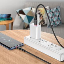 Заредете изображение във визуализатора на галерията – Кабел Hoco USB A to Micro USB 3A X59 3 m черен
