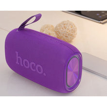 Заредете изображение във визуализатора на галерията – HOCO wireless speaker 2 x 10W HC25 purple
