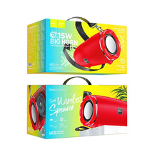 Заредете изображение във визуализатора на галерията – HOCO wireless speaker 2 x 15W HC5 red
