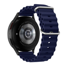 Заредете изображение във визуализатора на галерията – HOCO silicone strap 20 mm WH01 midnight blue
