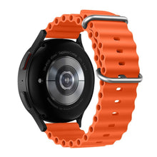Заредете изображение във визуализатора на галерията – HOCO silicone strap 22 mm WH01 orange
