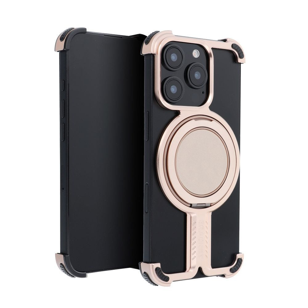 Case TITANIUM Bracket for IPHONE 15 desert gold