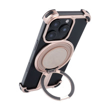 Заредете изображение във визуализатора на галерията – Case TITANIUM Bracket for IPHONE 15 desert gold
