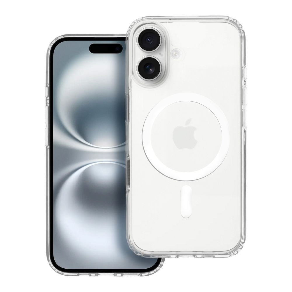 Clear Elite Mag Cover antiyellowing compatible with Camera Control button and MagSafe for IPHONE 16 transaprent