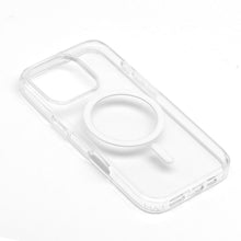 Заредете изображение във визуализатора на галерията – Clear Elite Mag Cover antiyellowing compatible with Camera Control button and MagSafe for IPHONE 16 transaprent
