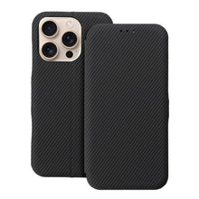 Заредете изображение във визуализатора на галерията – FOLIO Side Magnet book case for IPHONE 16 black
