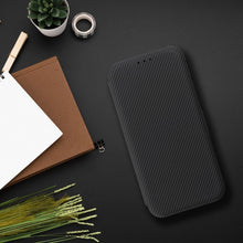 Заредете изображение във визуализатора на галерията – FOLIO Side Калъф тип книга MAGNET за SAMSUNG A55 черен

