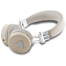 Заредете изображение във визуализатора на галерията – GUESS wireless headphones bluetooth ENC GUBH70PGTSPSE (Grained Classic Round Shape) beige
