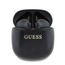 Заредете изображение във визуализатора на галерията – GUESS wireless earphones bluetooth TWS GUTWSJ14ESGK (Printed Classic Logo) black
