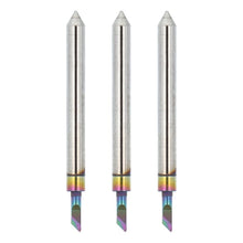 Заредете изображение във визуализатора на галерията – FORCELL set (3 pcs.) of FORCELL plotter knives for cutting protective films from the FORCELL F-PROTECT (CLEAR, HD, PRIVACY, MATT) series
