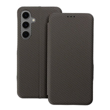 Заредете изображение във визуализатора на галерията – FOLIO Side Magnet book case compatible with S-PEN for SAMSUNG S25 ULTRA brown
