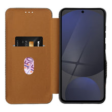 Заредете изображение във визуализатора на галерията – FOLIO Side Magnet book case compatible with S-PEN for SAMSUNG S25 ULTRA brown
