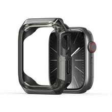 Заредете изображение във визуализатора на галерията – DUX DUCIS case TAMO for Apple Watch series 10 42 mm transparent with black
