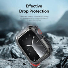 Заредете изображение във визуализатора на галерията – DUX DUCIS case TAMO for Apple Watch series 10 42 mm transparent with black
